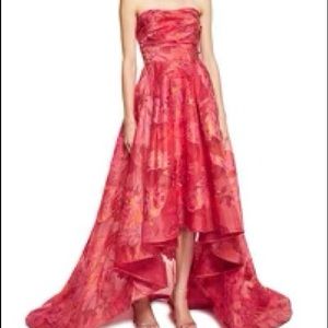 Marchesa Notte high low gown size 6